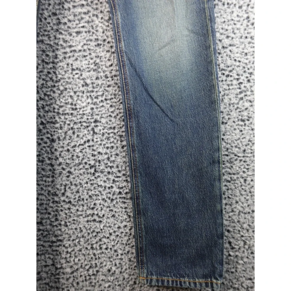 Diesel‎ Library 1995 09C04 W33 L32 Slimt Straight Fit Mens Jeans Blue Sand